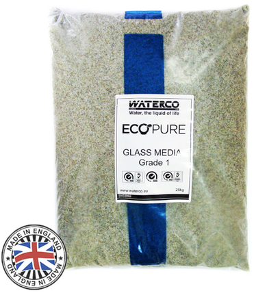Скляний фільтруючий елемент Waterco EcoPure 0,5–1,0 мм (25 кг) 23206 фото