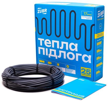 ZUBR DC Cable нагрівальний кабель, 210 Вт 2021545691 фото