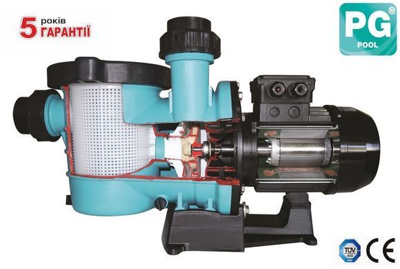 PG Streamer-R 200M, 30 м&sup3;/год насос для басейну PG-0111STRN200MR фото