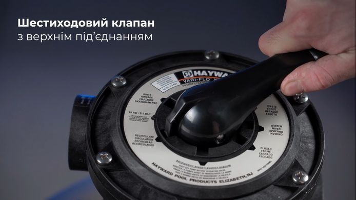 Hayward Pro Top S244T8110E2 IE2, 14 м&sup3;/ч, фильтровальная установка для бассейна 36367 фото