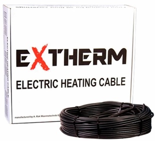 Extherm ETC ECO двужильный кабель тёплого пола, 1400 Вт 1485182730 фото