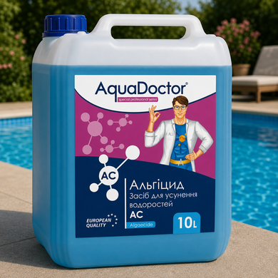 Альгіцид проти водоростей AquaDoctor AC, 10 л 3210 фото
