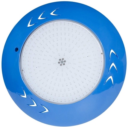 Прожектор светодиодный Aquaviva Blue 003 252LED White (белый), 21 Вт + закладная 27074 фото