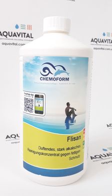 Засіб для очищення жирових, масляних, сажових забруднень Chemoform Flisan, 1 л 1109001CH фото