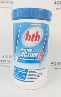 Мульти-таблетки 5в1 HTH Minitab Action 5 (20 гр), 1.2 кг C800702H2 фото