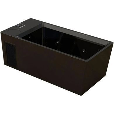Aquajoy All-In (195x90x71 см) крижана ванна, Black Acrylic 41128 фото