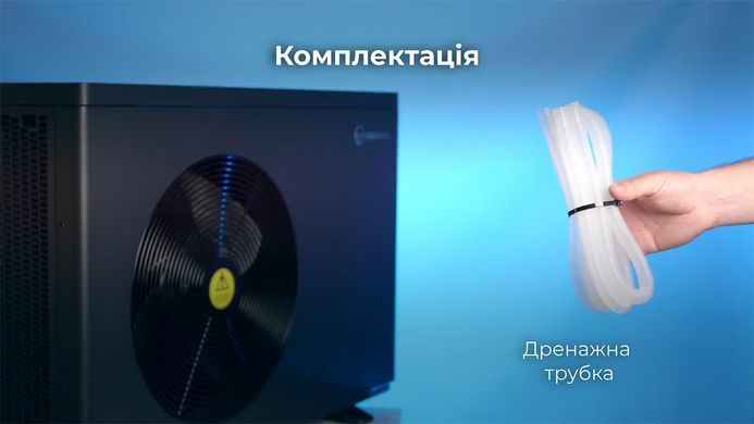 Aquaviva Model A 12 ON/OFF (12,8 кВт) тепловий насос для басейну до 55 м&sup3; 37863 фото