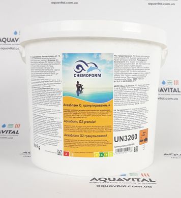 Активный кислород Chemoform Aquablanc O2 Granulat в гранулах, 5 кг 0591005CH фото