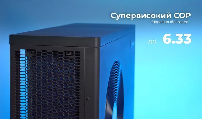 Aquaviva Model A 16 ON/OFF (16,8 кВт) тепловий насос для басейну до 65 м&sup3; 40740 фото