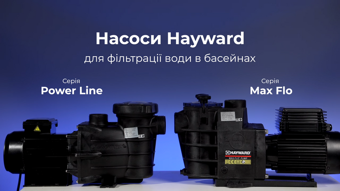 Hayward Powerline 81005E2 IE2, 13 м&sup3;/год насос для басейну 34658 фото
