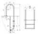 Лестница для бассейна Laris Chamboard (2 ступени) 71401001 фото 6