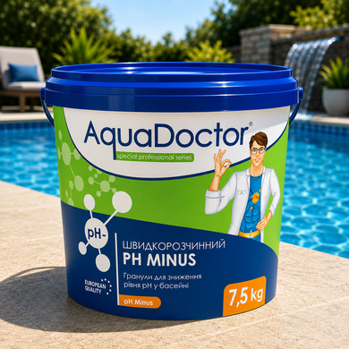 Средство для снижения уровня pH AquaDoctor pH Minus, 7.5 кг 40735 фото
