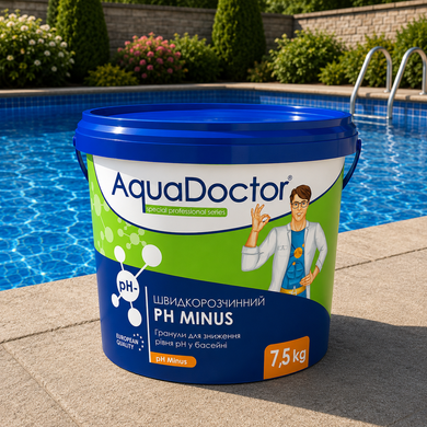 Средство для снижения уровня pH AquaDoctor pH Minus, 7.5 кг 40735 фото