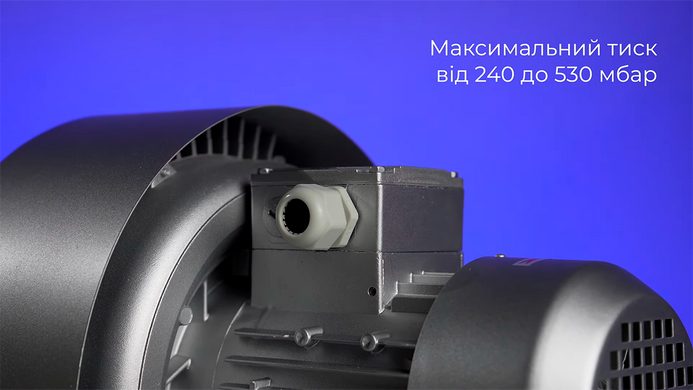 Двоступінчастий компресор для басейну Grino Rotamik SKS 80 2V M.B, 88 м&sup3;/год 23519 фото