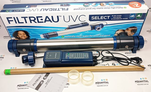 Filtreau UV-C Select (80 Вт) ультрафіолетова установка з індикатором ресурса лампи UVS0002 VT фото