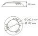 Прожектор світлодіодний накладний Aquaviva 003 546LED White (білий), 33 Вт 19237 фото 6