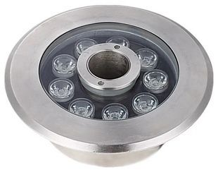 Прожектор світлодіодний для фонтану Aquaviva 9LED RGB (кольоровий), 20 Вт 21077 фото