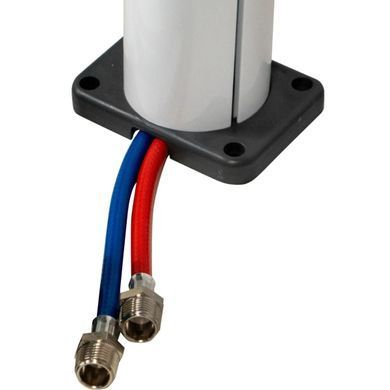 Душ сонячний Aquaviva Quick з LED підсвічуванням та миттям для ніг, білий 33036 фото