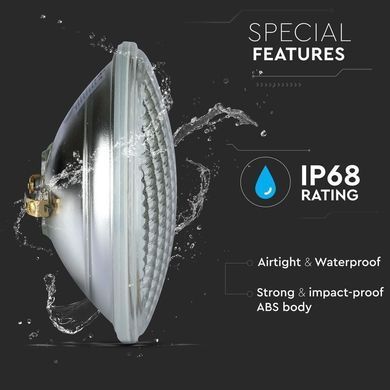Лампа светодиодная Serenity 180 LED RGB, 15 Вт + пульт Д/У PAR56-180S-RMT фото