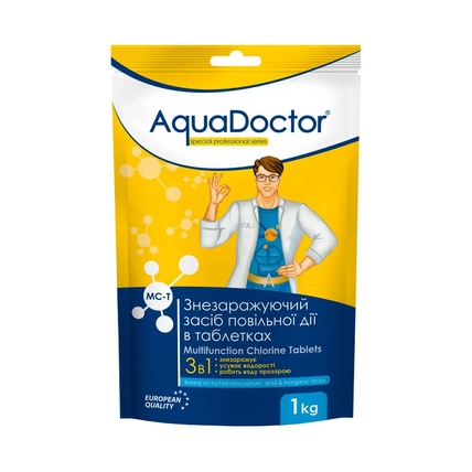 Мульти-таблетки 3в1 AquaDoctor MC-T (200 гр), 1 кг 15972 фото