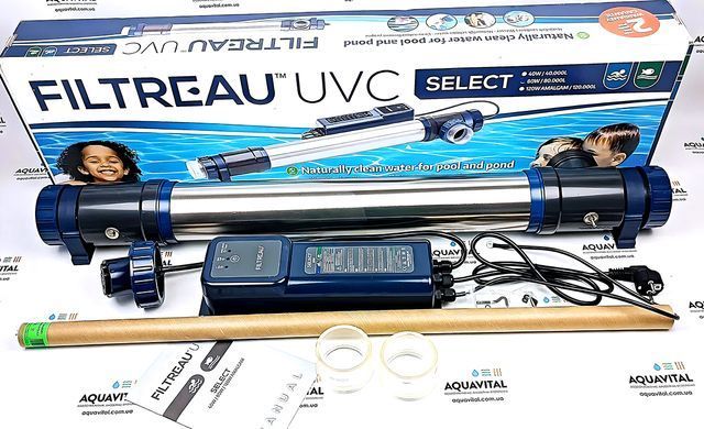 Filtreau Select Amalgam (120 Вт) ультрафіолетова установка з індикатором ресурса лампи UVS0003 VT фото