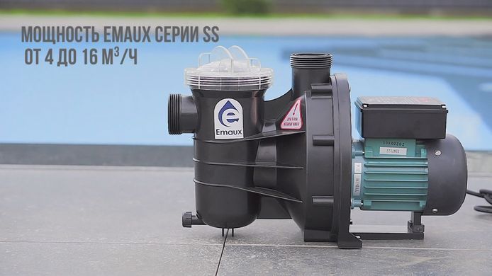 Emaux SS100T, 13.8 м&sup3;/ч насос для бассейна с таймером 24286 фото