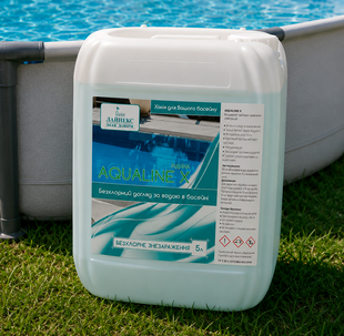 Бесхлорный биоцидный препарат широкого спектра действия Aqualine X, 5 л 23721805 фото