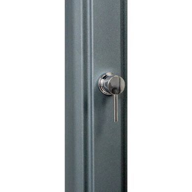 Душ солнечный Aquaviva Big Happy Five с мойкой для ног, 36 л, антрацит 33019 фото