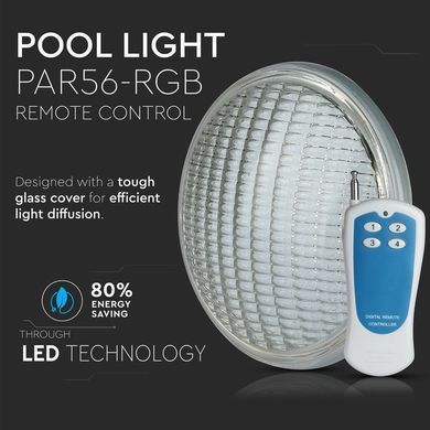 Світлодіодна лампа Serenity 180 LED RGB, 25 Вт + пульт Д/У PAR56-180S2-RMT фото