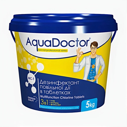 Мульти-таблетки 3в1 AquaDoctor MC-T (200 гр), 5 кг 2491 фото