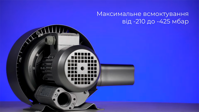 Двоступінчастий компресор для басейну Grino Rotamik SKS 475 DS, 312 м&sup3;/год, 3 фази 24895 фото