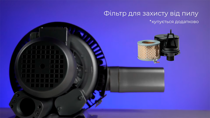 Двоступінчастий компресор для басейну Grino Rotamik SKS 475 DS, 312 м&sup3;/год, 3 фази 24895 фото