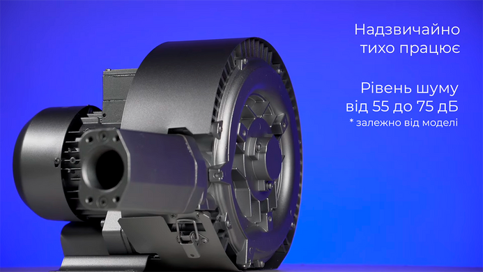 Двоступінчастий компресор для басейну Grino Rotamik SKS 475 DS, 312 м&sup3;/год, 3 фази 24895 фото
