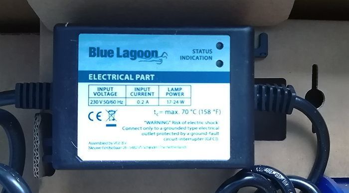 Blue Lagoon SpAOP UV-C 21 (21 Вт) ультрафиолетовая установка для СПА BE01215 фото