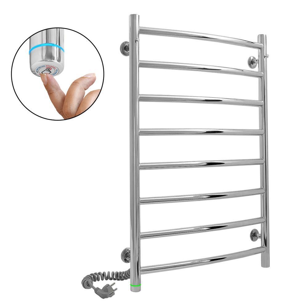 Рушникосушка Flyme Stainless EF Classic 8L, підключення зліва, сенсорне управління TG-EF-8L фото