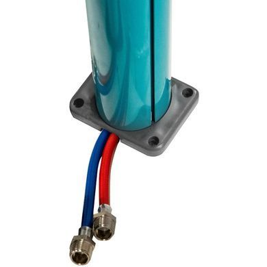 Душ сонячний Aquaviva Quick з LED підсвічуванням та миттям для ніг, синій 33039 фото