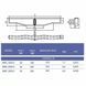 Kripsol NMC 2020.C решітка переливу, ширина 195 мм 21865 фото 2