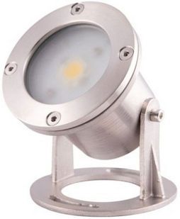 Прожектор світлодіодний для фонтану Aquaviva 1LED White (білий), 7 Вт 20394 фото