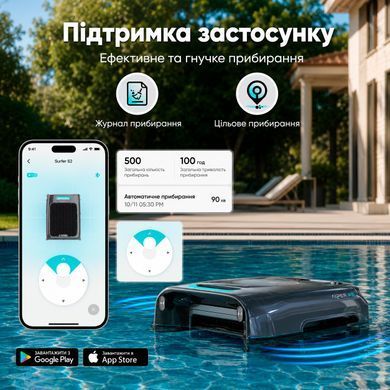 Aiper EcoSurfer S2 беспроводной робот-пылесос для поверхности воды в бассейне 64001 фото