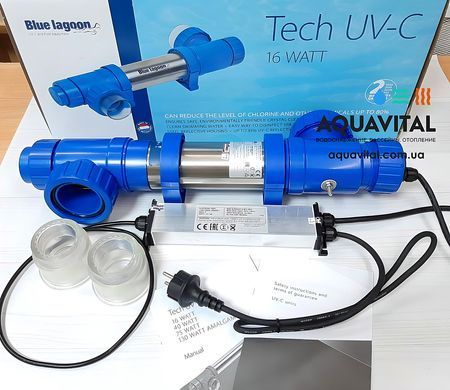 Blue Lagoon Tech UV-C (16 Вт) ультрафіолетова установка BE02162 фото