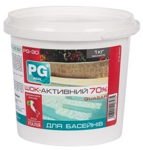 Шок-хлор гранулы Barchemicals PG-30 Clorocal (не стабилизированный), 1 кг PG-30.1 фото