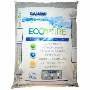Скляний фільтруючий елемент Waterco EcoPure, фракція 1-3 мм (25 кг) 40785 фото
