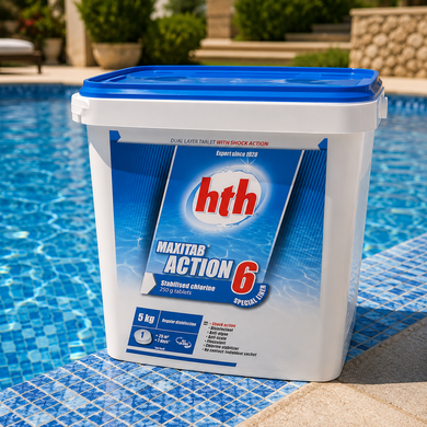 Мульти-таблетки 6в1 HTH Maxitab Action 6 EASY, 5 кг K801785H1 фото