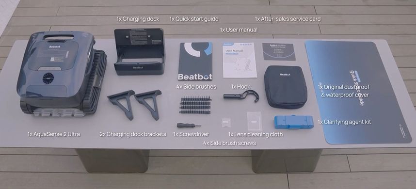 Beatbot Aquasense 2 Ultra бездротовий робот-пилосос для басейну 42433 фото