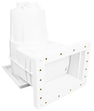 Gemas Lux PG 04211EBFW скиммер для бассейна с удлинённой горловиной, под бетон / лайнер, латунные вставки PG-04211EBFW фото