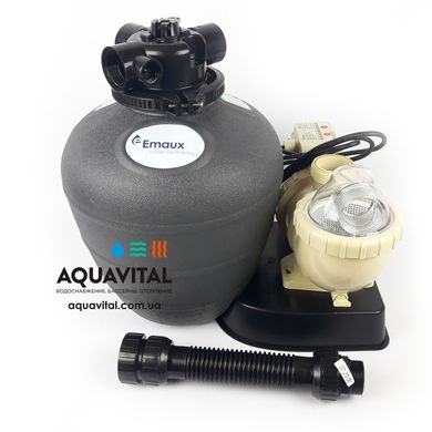 Emaux FSU-8TP, 8 м³/ч, фильтровальная установка для бассейна с таймером 11953 фото