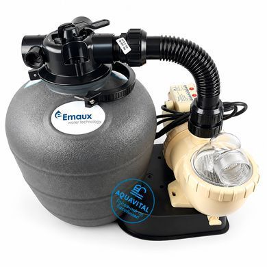 Emaux FSU-8TP, 8 м&sup3;/год, фільтраційна установка для басейна з таймером 11953 фото