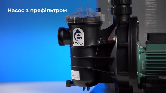 Emaux FSF400 з насосом SS050, 6.48 м&sup3;/год, фільтраційна установка для басейна 4819 фото
