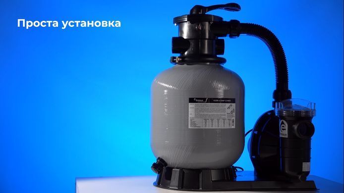 Emaux FSF400 з насосом SS050, 6.48 м&sup3;/год, фільтраційна установка для басейна 4819 фото
