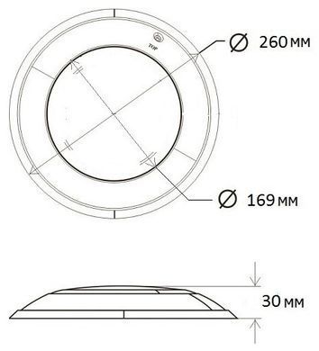 Прожектор светодиодный накладной Aquaviva HT201S 546LED RGB (цветной), 33 Вт, AISI-316 + закладная 23825 фото